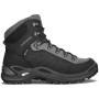 Damen Trekkingschuhe Lowa Renegade Warm Gtx Mid Ws schwarz/grau black/grey