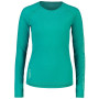 Damen-Funktionsshirt Mons Royale Bella Tech Ls W blau Marina