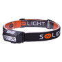 Stirnlampe Solight Wiederaufladbare LED-Leuchte 150 + 100 lm