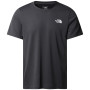Herren-Funktionsshirt The North Face Lightbright S/S Tee grau Asphalt Grey/Tnf Black