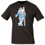 Herren-T-Shirt Direct Alpine Crack 5.0 schwarz/weiß Black(Backcountry)
