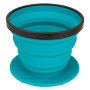 Kaffeefilterhalter Sea to Summit X-Brew Coffe Dripper türkis PacificBlue