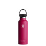 Thermoflasche Hydro Flask Standard Mouth 18 oz rosa/rot Snapper