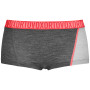 Damen-Boxershorts Ortovox 150 Essential Hot Pants W 2024 grau/rosa Dark Grey Blend