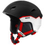 Skihelm Relax Wild schwarz/weiß MattBlackWhiteRed