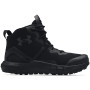 Wanderschuhe Under Armour Micro G Valsetz Zip Mid schwarz Black / Black / Jet Gray