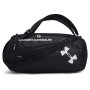 Reisetasche Under Armour Contain Duo SM Duffle schwarz Black / Black / Metallic Silver