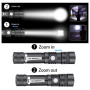 Aufladbare Taschenlampe Solight LED 400lm + cyclo
