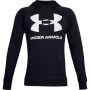 Herren-Sweatshirt Under Armour Rival Fleece Big Logo HD schwarz Black//OnyxWhite