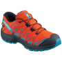 Kinderschuhe Salomon XA Pro 3D CSWP J rot CherryTomato/NavyBlazer/FjordBlue