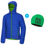 Herrenjacke Ocún Tsunami men + čepice blau/grün