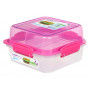 Lebensmittelbox Sistema Lunch Stack To Go Square 1,24l
