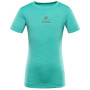 Kinder-T-Shirt Alpine Pro Basiko Green grün PASTEL PERF GREEN