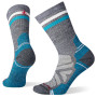 Damensocken Smartwool W Performance Hike Lght Cshn Tb Strp Crw grau/blau charcoal-light gray