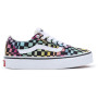 Kinderschuhe Vans Ward schwarz TRIPPY CHECKERBOARD MULTI/WHITE