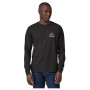 Herren-T-Shirt Patagonia M's L/S Chouinard Crest Responsibili-Tee