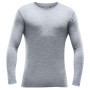 Herren-T-Shirt Devold Breeze Man Shirt long sleeve grau GrayMelange