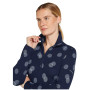 Damen Funktions-Sweatshirt Icebreaker W Mer 260 Vertex LS Half Z FallFl