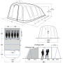Aufblaszelt Outwell Stonehill 5 Air