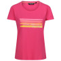 Damen-T-Shirt Regatta Filandra VIII rosa Hot Pink