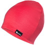 Mütze Zulu Cap Merino rot/rosa coral