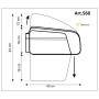 Fahrradtasche Sport Arsenal Art. 560