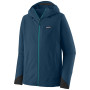 Herren Softshell-Jacke Patagonia R1 TechFace Hoody dunkelblau Lagom Blue