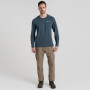 Herren-T-Shirt Craghoppers Nosilife Abel Long Sleeved T-Shirt