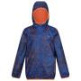 Kinderjacke Regatta Printed Lever dunkelblau New Royal Scratch Print