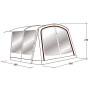 Zelterweiterung Outwell Universal Awning Size 4