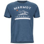 Herren-T-Shirt Marmot Marmot Republic Tee SS blau NavyHeather