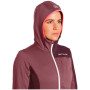 Damen Funktions-Sweatshirt Ortovox Fleece Light Grid Hooded Jkt W