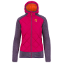 Damen-Winterjacke Karpos Marmarole W Jacket rosa/lila Granita/Grape