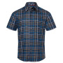 Herrenhemd Marmot Syrocco SS dunkelblau Dark Indigo/Solar