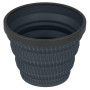 Reisebecher Sea to Summit X-Mug Cool Grip schwarz Charcoal
