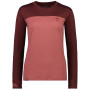 Damen-Funktionsshirt Mons Royale Yotei Bf Ls Dream State rot/rosa Dark Chocolate / Terracotta