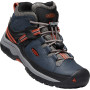 Kinderschuhe Keen Targhee MID WP Y blau BlueNights/RoobiosTea