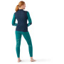 Damen-Funktionsshirt Smartwool W Intrknt Thrml Mrn Bl Colorbl 1/4 Zip