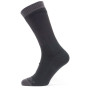 Wasserdichte Socken SealSkinz Wiveton 2023 schwarz/grau black/grey