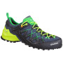 Herrenschuhe Salewa MS Wildfire Edge grün/schwarz OmbreBlue/FluoYellow