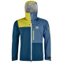 Herrenjacke Ortovox 3L Ortler Jacket M blau petrol blue
