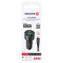 Adapter Swissten Car Charger USB-C PD + USB-A, 63W + cabel USB-C / USB-C, 1 m