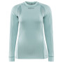Damen-Funktionsshirt Craft Active Extreme X LS blau/weiß ice