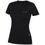 Damen-T-Shirt Zulu Merino 160 Short 4C schwarz black