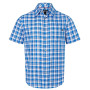 Herrenhemd Marmot Syrocco SS blau/weiß Clear Blue