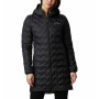 Damen-Wintermantel Columbia Delta Ridge™ Long Down Jacket schwarz Black