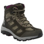 Damenschuhe Jack Wolfskin Vojo 3 Texapore Mid W 2022 grün/rot khaki / burgundy