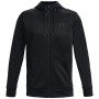 Herren-Sweatshirt Under Armour Armour Fleece FZ Hoodie schwarz Black / / Black