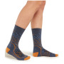 Damensocken Icebreaker W Hike+ Medium Crew Sunrise