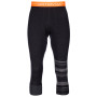 Herren 3/4 Unterhose Ortovox 210 Supersoft Short Pants schwarz